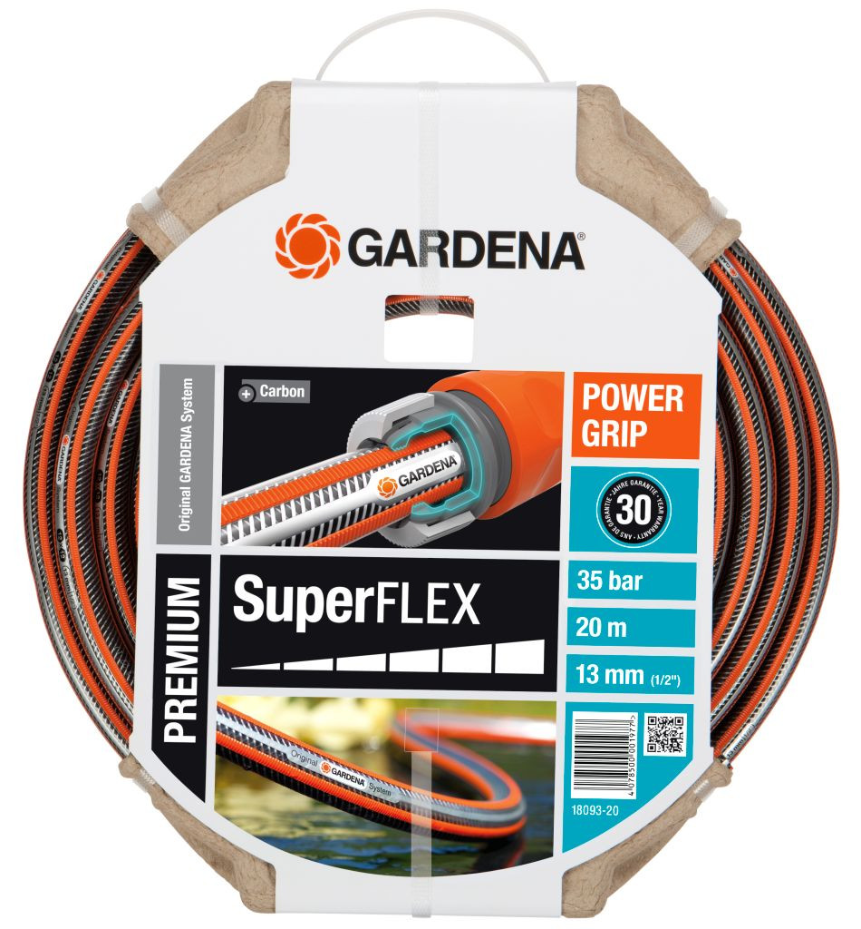 Шланг армированный Gardena Superflex 1/2", 20 м - фото 1 - id-p97878629