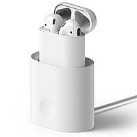 Док-станция и держатель для Apple AirPods (Alitek Charging Station) Белая