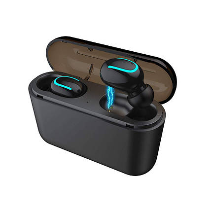 Бездротові Bluetooth-навушники HBQ-Q32 TWS Stereo Чорні, фото 1