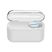 Bluetooth Гарнітура V5.0, бездротовий навушник HBQ-Q32 Білий (883311), фото 4