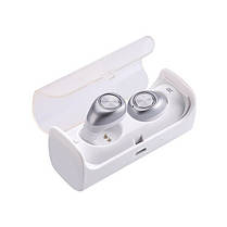 Бездротові навушники Bluetooth Alitek TWS-10 Stereo White/Silver, фото 4