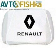 Чохли на підголовники Renault БІЛІ