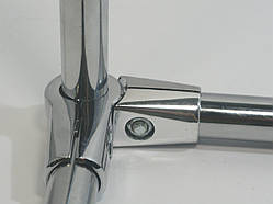 Кріплення до труби D25 муфта хром GIFF R43М система Джокер