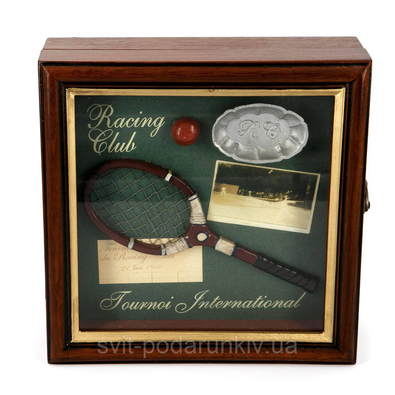 Ключниця для дому тенісиста "Ракетка" 59712SC, фото 1