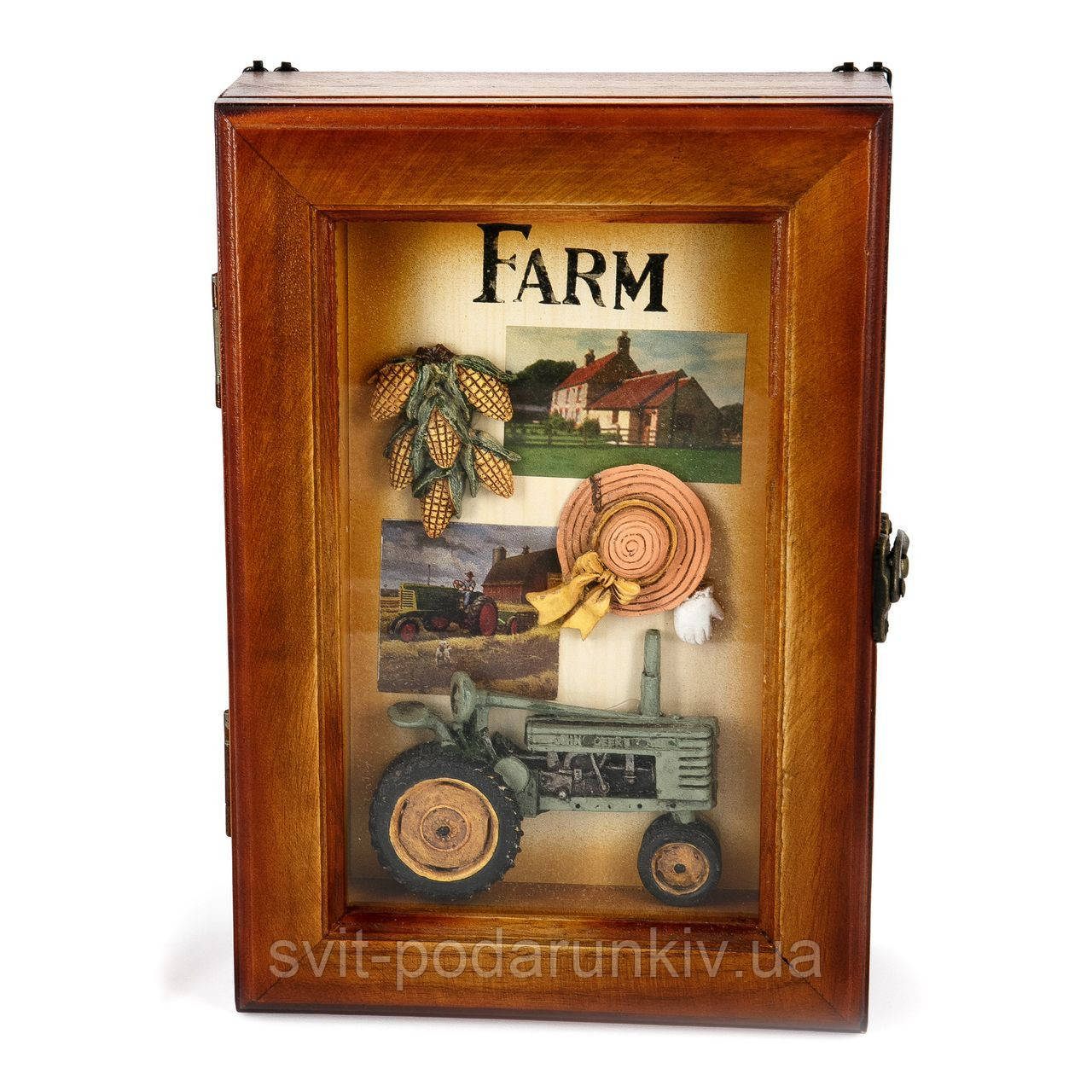 Ключниця для ключів на стіну "Кантрі" YS722341-2, фото 1