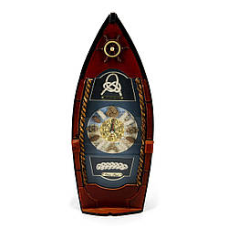 Ключниця декоративна "Шлюпка та вузли з різнобарвних канатів" 0035SB