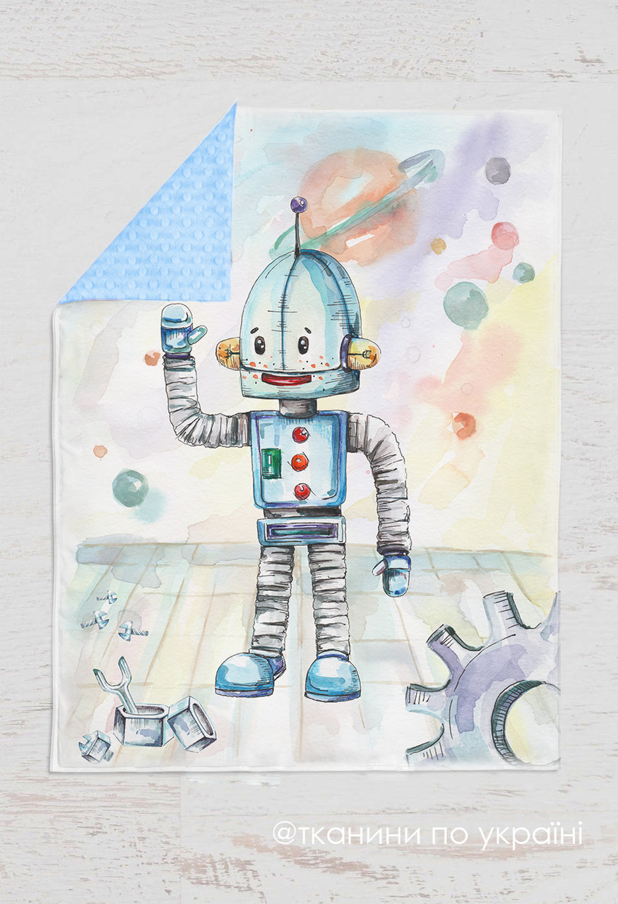 Панелька Преміум сатин Робот 100*75