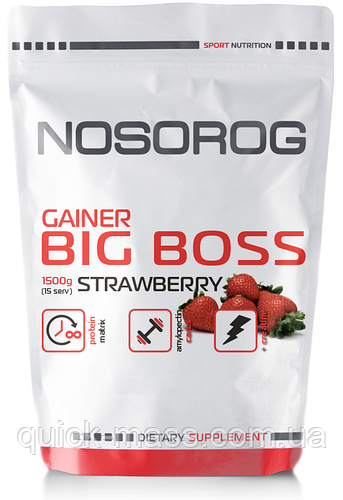 Гейнер Nosorog Big Boss Gainer 1,5 kg