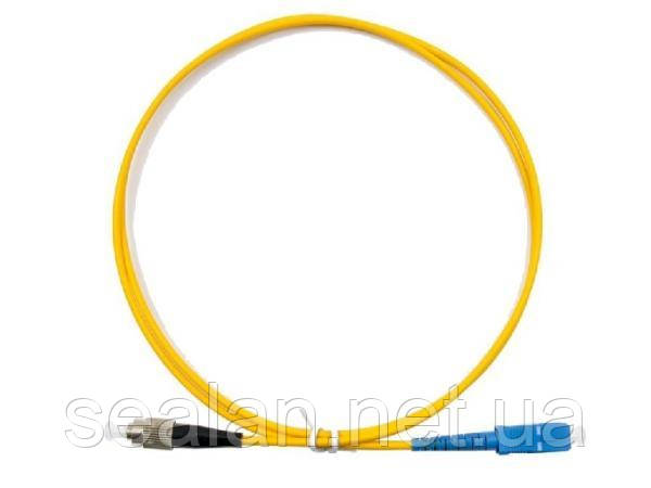 Патчкорд оптичний гібрид FC/UPC-SC/UPC 3мм SM 1м G657A ValCord