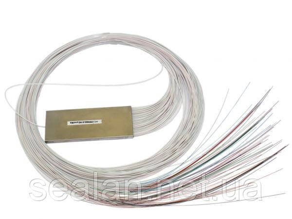 Дільник оптичний 1x64, 0.9мм, сплітер без конекторів (Splitter PLC) волокно G657A ValCord