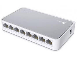 Комутатор світч TP-Link TL-SF1008D, некерований 8-port 10/100 Мбіт/с