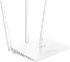 Маршрутизатор роутер Tenda F3 Wi-Fi 2.4 ГГц-300 Мбіт LAN 3х10/100 Мбіт/с.WAN 1x 10/100 Мб/с