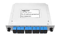 Делитель оптический корпусной 1x8 SC/UPC (DIN) сплитер (Splitter PLC) ValCord