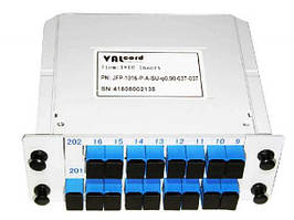 Дільник оптичний корпусний 1x16 SC/UPC (DIN LGX) сплітер (Splitter PLC) ValCord