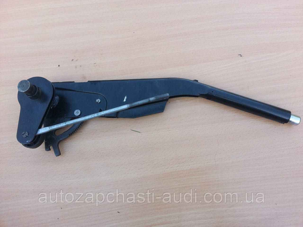 Важіль стоянкового гальма з кнопкою в хром Audi 100 A6 C4 91-97г, фото 1