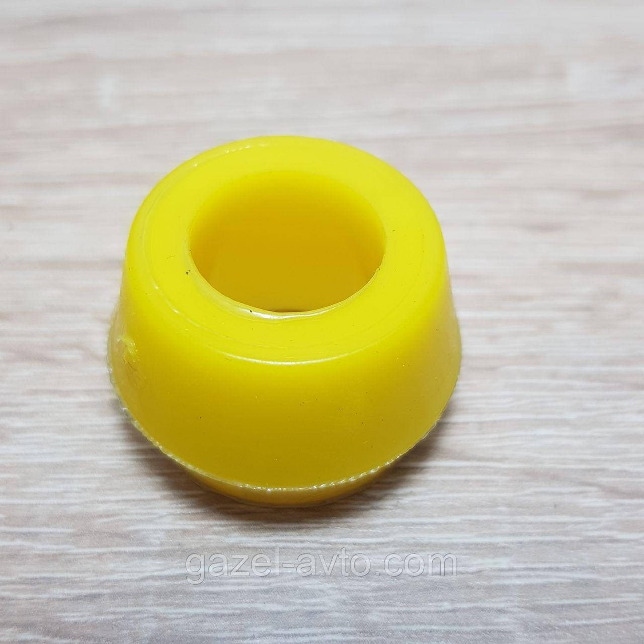 Втулка амортизатора ВАЗ 2101-07 заднего полиуретан желтый 1 шт (пр-во Липецк) - фото 1 - id-p973087706