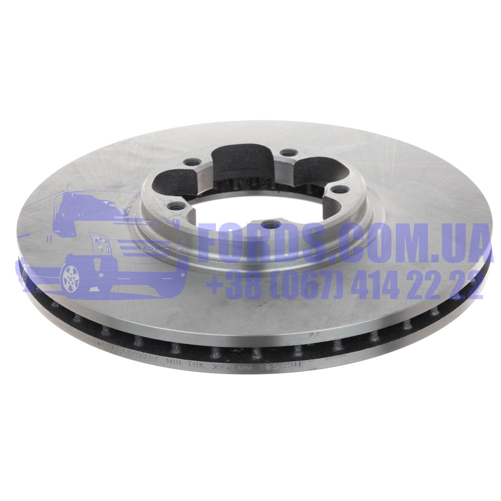 Диск гальмівний передній FORD TRANSIT 2000-2006 (FWD) (1738807/1C1J1125A2D/C3G034ABE) ABE
