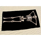 Пляжний рушник 140х70 см. Skeleton, фото 4