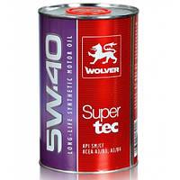 Моторное масло Wolver (вольвер) SUPER TEC 5W-40 1л