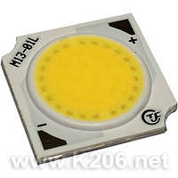 COB-5W-4000K-13X13MM Светодиод COB; 5W; Белый нейтральный; 4000-4300K; 15-17V; 20...320mA; 550-600Lm; Ra= 90