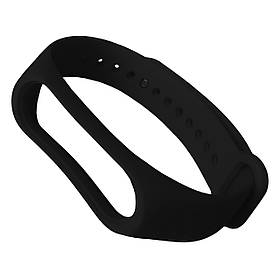 Ремінець для фітнес браслета Xiaomi Mi Band 3 \ 4 Classic Black Silicone