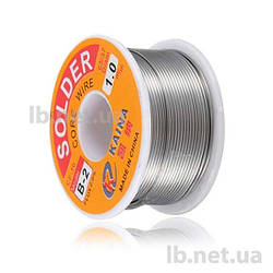 Припій із флюсом Solder (KAINA) 1 мм, 100 г