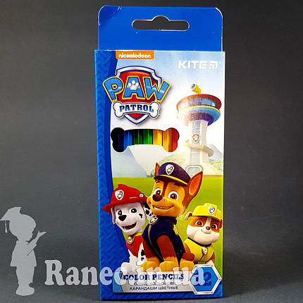 Олівці кольорові PAW PATROL 12 кольорів, фото 2