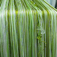 Штори нитки без люрексової нитки, з камінням