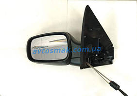 Дзеркало ліве механічне без обігріву текстурне асферич Megane 2006-08