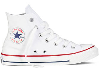 Кеди Converse All Stars Optical White High M7650C (білі) 38