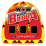 Водний буксований атракціон плюшка WOW 3P Super Bubba Hi Vis, фото 2