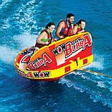 Водний буксований атракціон плюшка WOW 3P Super Bubba Hi Vis, фото 5