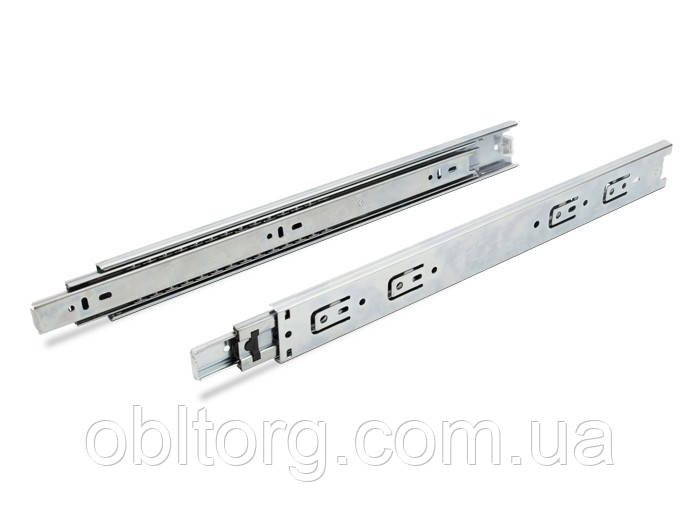 Меблева направляюча L=250mm (телескоп) кулькова повного висування GIFF Н=45, фото 1