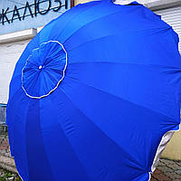 Зонт торговый садовый 3,6м 16 спиц синий