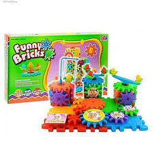 3D конструктор Funny Bricks для дітей | розвиваючий пластмасовий конструктор Фанні Брікс