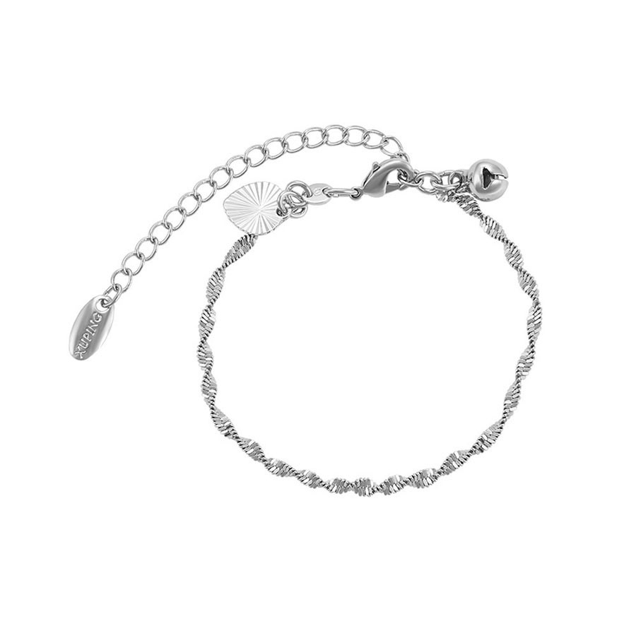 Дитячий браслет ХР Родій. Розмір 150 х 2 мм (+70 мм)