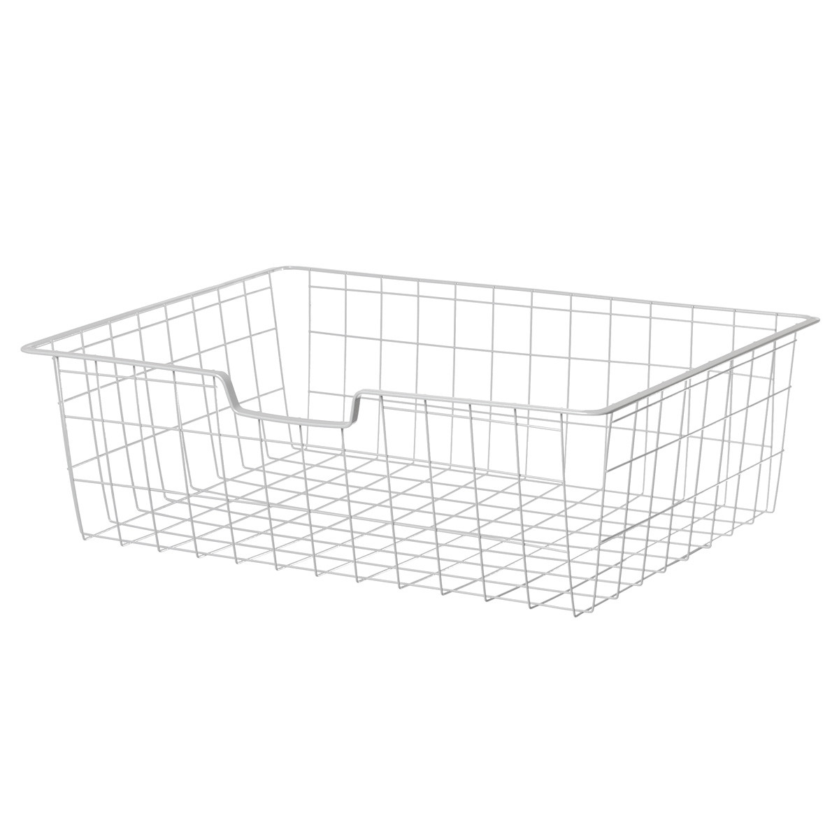 Кошик для гардеробної системи Larvij біла 588×424×180мм L9540WH