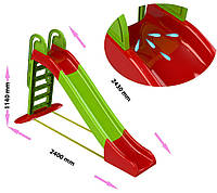 Горка спуск детская пластиковая большая для дома и улицы "Doloni" 014550/1