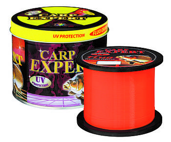 Волосінь Energofish Carp Expert UV Fluo Orange 1000 м 0.25 мм 8.9 кг