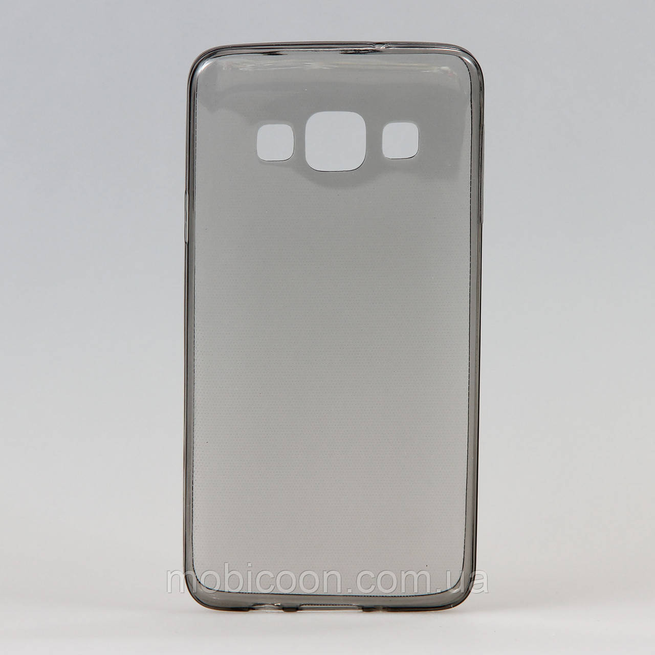 Чохол Ultrathin для смартфона Samsung Galaxy A3/A300/A3000 силіконовий прозорий графіт