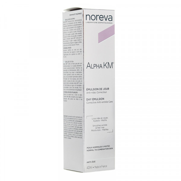 Норова Альфа КМ емульсія для нормальної та комбінованої шкіри Noreva Alpha KM Day Emulsion Anti-Wrinkle