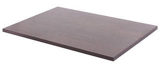 Полку ЛДСП для гардеробної системи Larvij Сіра 585x406x16 мм LWGA406