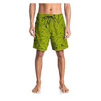 Шорты пляжные мужские зелёные-175-02