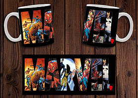 Чашка "Супергерої Marvel" / Кружка Герої Марвел №1