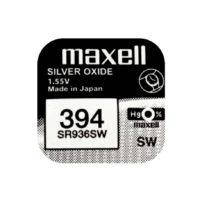 Батарейка Maxell SR936SW Silver Oxide (394), 1.55V, 1 шт.