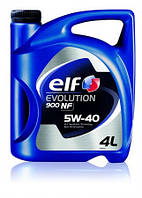 Олива моторна ELF EVOLUTION 900 NF 5W40 (ACEA A3/B4 — API SL/CF, VW 502.00/505.00, MB 229.3) 4L