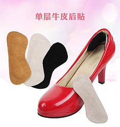 Тканинні м'які устілки, вкладки від натирання п'яти (фіксатори п'яти) на липкій основі 