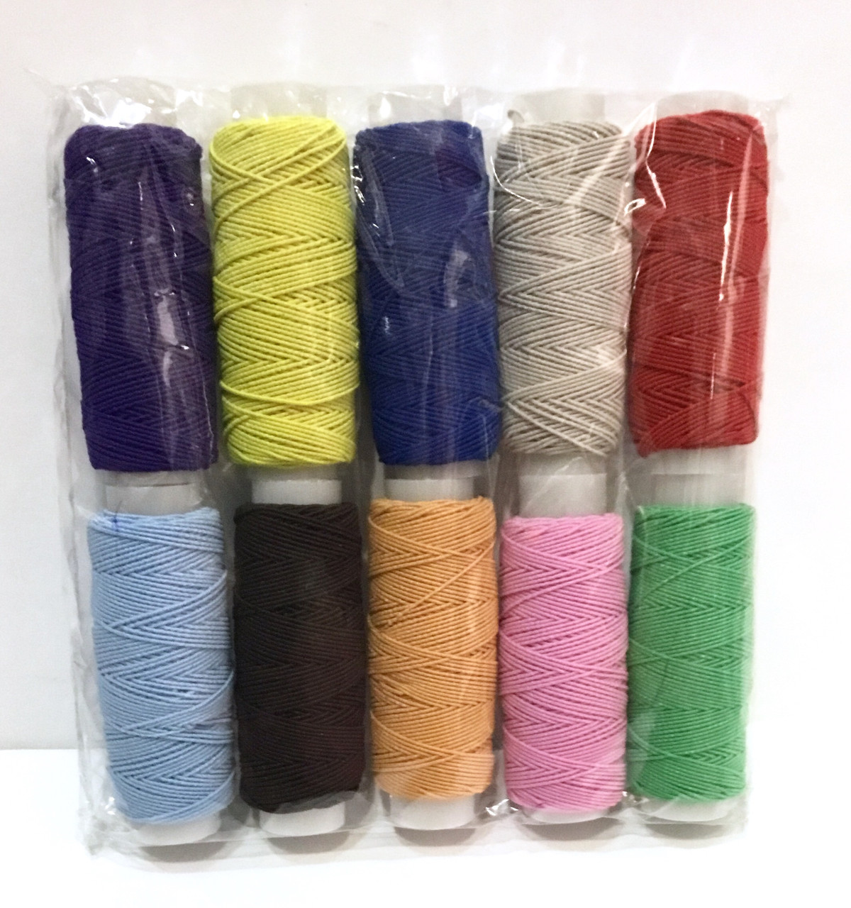 Нитка гумка, кольорові