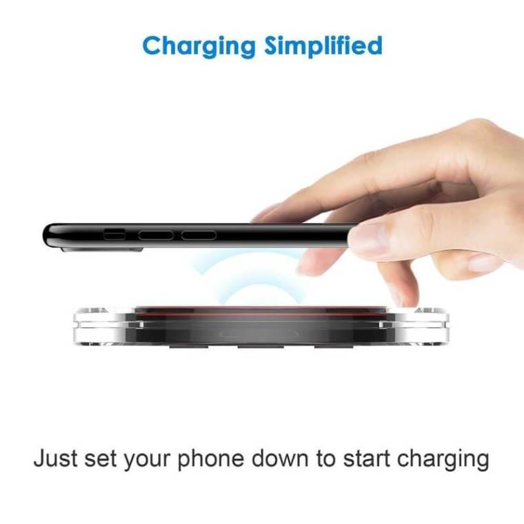 Беспроводная зарядка для смартфонов - Wireless Charger Fantasy универсальная беспроводная зарядка - фото 3 - id-p973384989