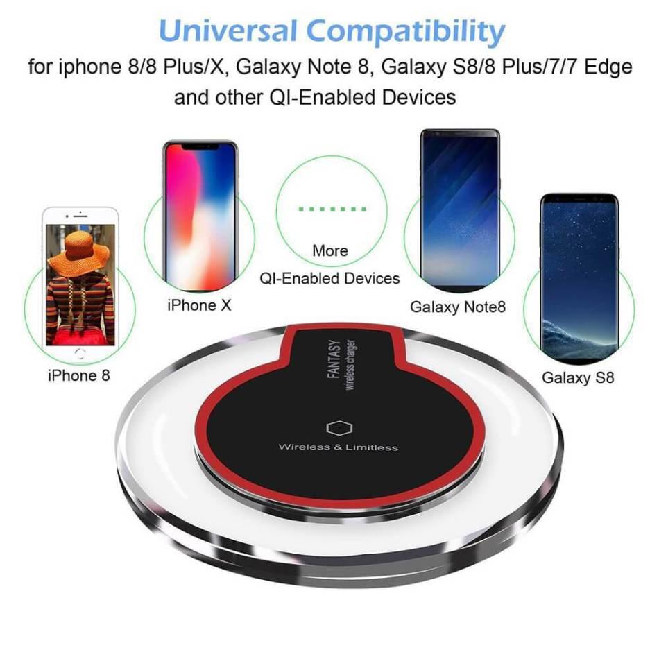 Беспроводная зарядка для смартфонов - Wireless Charger Fantasy универсальная беспроводная зарядка - фото 5 - id-p973384989